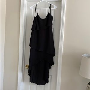 Midi black dress